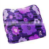 2 in 1 Travel Soft Flannel Custom Travel Blanket Office Air Support Pillow Mink Blanket Throw thumbnail-1