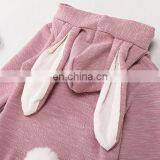 Baby Clothes Boys Girls Cotton Rabbit Hooded Rompers Bodysuit Baby Baby Romper Bodysuits Clothes thumbnail-4