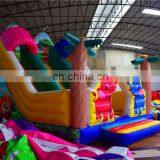 2020 Children Fashion Bounce Castle With Slide, Inflatable Theme Park Manufacturer for Sale thumbnail-2