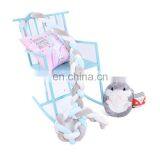 Nursery Cradle Decor Knotted Braided Junior Bed Sleep Safety Padded Plush Cushion /Baby Crib Bumper Plush for Newborn Gift thumbnail-3