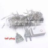 LED Curtain Icicle String Light 4m 96Leds Christmas Garland 110V 220V thumbnail-4