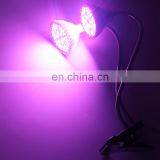 LED Clip Plant Growth Lamp Double-headed Plant Light 24W Full Spectrum Plant Growth Light
