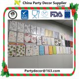 Ningbo PartyKing plastic free paper tablecover suitable for party tableware range meet EN71 and FDA standard wooden free paper tablecloth