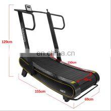Curved Treadmill & Air Runner Mechanical Speed Unlimited Treadmill Running Machine Fitness Gym for Commerical Use thumbnail-5