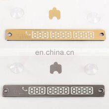 Automated Car Parking System Styling Luminous Phone Number Car Parking Light Card Stickers For Rapid Superb Accessories thumbnail-2