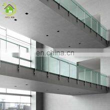 Factory Price Stainless Steel Channel Handrai Balcony Balustrade Steel Cupboard Price Glass Railing Designs thumbnail-2