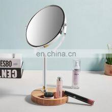 Double Sided Decorative Mirror Vanity Makeup Mirror With Jewelry Lipstick Makeup Storage Box thumbnail-1