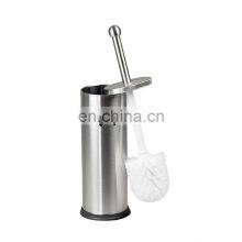 Factory Price Wholesale Optional Stainless Steel Clean Toilet Brush Head Set thumbnail-1
