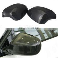 For BMW E90 E91 2009-2013 3 Series Real Carbon Fiber Replacement Car Mirror Cap Rear view Side Mirror Covers Case