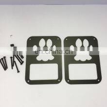 J216 for Jeep for Wrangler JK Headlight Taillight Parking Light Bracket Cover for Jeep Grille thumbnail-1