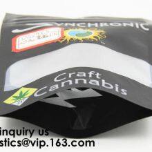 Herbal Tobacco Bag, Tea Foil Bag, Mylar Ziplock Bag Child Resistant Bag Pouch, Aluminum Foil Paper Pac thumbnail-2