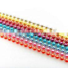 Customized Wholesale Ball Beads Chain Chains For Necklace Bracelet Jewelry Making Welding Beads Chain thumbnail-4