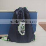 Water Resistant Drawstring Bag with Company Logo Printed