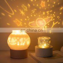 2021 Best Christmas Gift Projector Lamp,Portable Rechargeable Smart Star Projector,USB Music Starry Sky Projector Night Light thumbnail-2