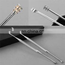 Stainless Steel Ear Cleaner Portable Ear Wax Pick Double Headed Ear Spoon Cleaning Tool thumbnail-3