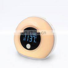 Amazon Hot Product Musical Colorful Smart Sunrise Wake-up Light Alarm Clock