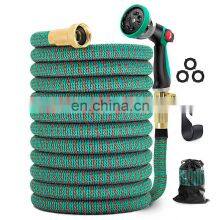 Manufactures Wholesale Coloured Blue Lead Free High Pressure 100ft Water 25ft Expandable Metal Garden Hose thumbnail-3