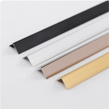 Aluminum Alloy Edge Trimming Strip Aluminum Right Angle Edge Trimming Decorative Line thumbnail-3