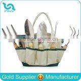 Heavy Duty Polyester Canvas Garden Tool Bag Tote Garden Tool Bag With 7 Pockets thumbnail-1