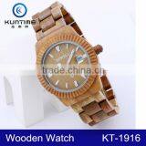 Fashion Business Wooden Watches for Women Watches Bamboo Wooden Watch for Men thumbnail-5