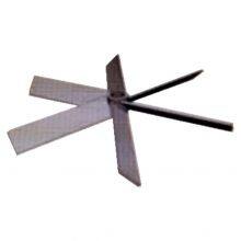 Six Sway Leaves Openning Turbine Blender Six Pitched Blades Integral Open Turbine Impeller