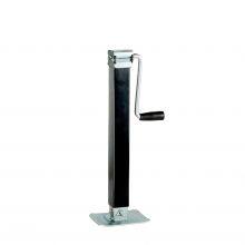 Square Trailer Jack, Side Mount, 8,000-10,000 Lbs. Support Capacity, Top Wind, Weld-On, 10 In. Travel thumbnail-3
