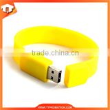 Manufacture cheap wholesale wristband usb for promotional