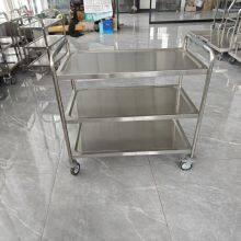 Factory Price Commercial Stainless Steel Trolley Kitchen Serving Trolley 3 Tier Dining Trolley thumbnail-1