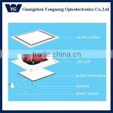 LED Acrylic Crystal Frame ,battery-powered , us Food Price List Menu Board thumbnail-2