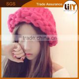 2015 Simple Design Crazy Womens Red Winter Knit Hat