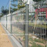 White PVC Coated Fence Panels and Post
