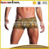 Man boxer swim brief swim trunk sexy leopard nylon shorts mens swimming                        
                                                                                Supplier's Choice