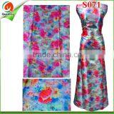 S071 Wholesale China Factory Digital Print Silk Fabric Wholesale Price