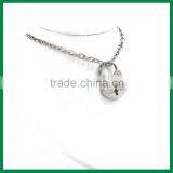 Lock With Elegant Ornament Luxury Necklace thumbnail-2
