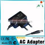 Interchange plug AC to dc power adaptre Ac DC adaptor 12v 500ma