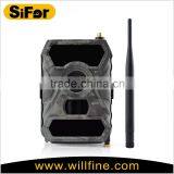 Large observe zone game hunting trail camera with 3G MMS SMS SMTP FTP function