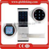 Touch screen stainless steel fingerprint door lock system fingerprint lock