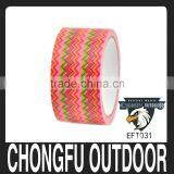 Green Colored Stripes Print Duct Tape for Wholesale
