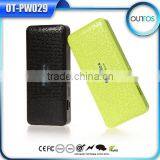 2015 CE Approved Portable Mobile Phone Charger, Lithium Polymer Battery Power Bank 5000mAh