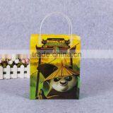Fancy Cartoon Design Gift Plastic Bag pp Packing Bag With Handle Plastic Christmas Gift Bags