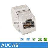 Taiwan Manufacture Zinc Alloy FTP Keystone Cat7 Network Standard Keystone Jack Hot Price thumbnail-2