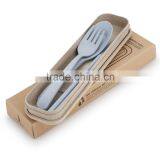 Natural Wheat Straw China Wholesale Tableware Set thumbnail-4