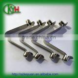 Spring Steel Tube Lock Spring V Shaped Spring Clip With Double Button Quality Choice thumbnail-1