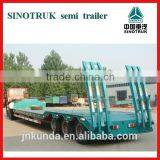 2015 Made in China Tri-axle Low Bed Semi Trailer Truck thumbnail-2