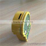 Delicate New Customized Designed China Metal Money Bank Custom Factory Directly Metal Irregular Tin Coin Bank