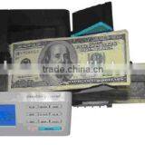 MIni Portable Compact Value Money Counter Machine Multi-currency USD, EUR, GBP, CHF,JPY, KRW,RMB,TWD Etc. thumbnail-3