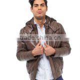 Luxury Leather Jacket Coat %100 Genuine Valeriano Romano