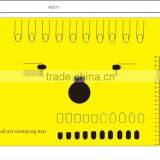 Nail Decoration Tools Silicone Nail Art Stamping Mat Quality Choice thumbnail-2