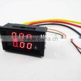 Good DC 0-100V 5A 24V 36V Digital Voltage Current Meter