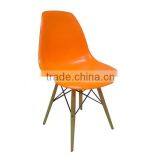 DSW Baby Chair/plastic Seat With Wood Leg Dining Chair thumbnail-1